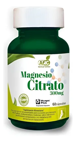 ANC SUP MAGNESIO CITRATO 300 MG X 60 CAPSULAS