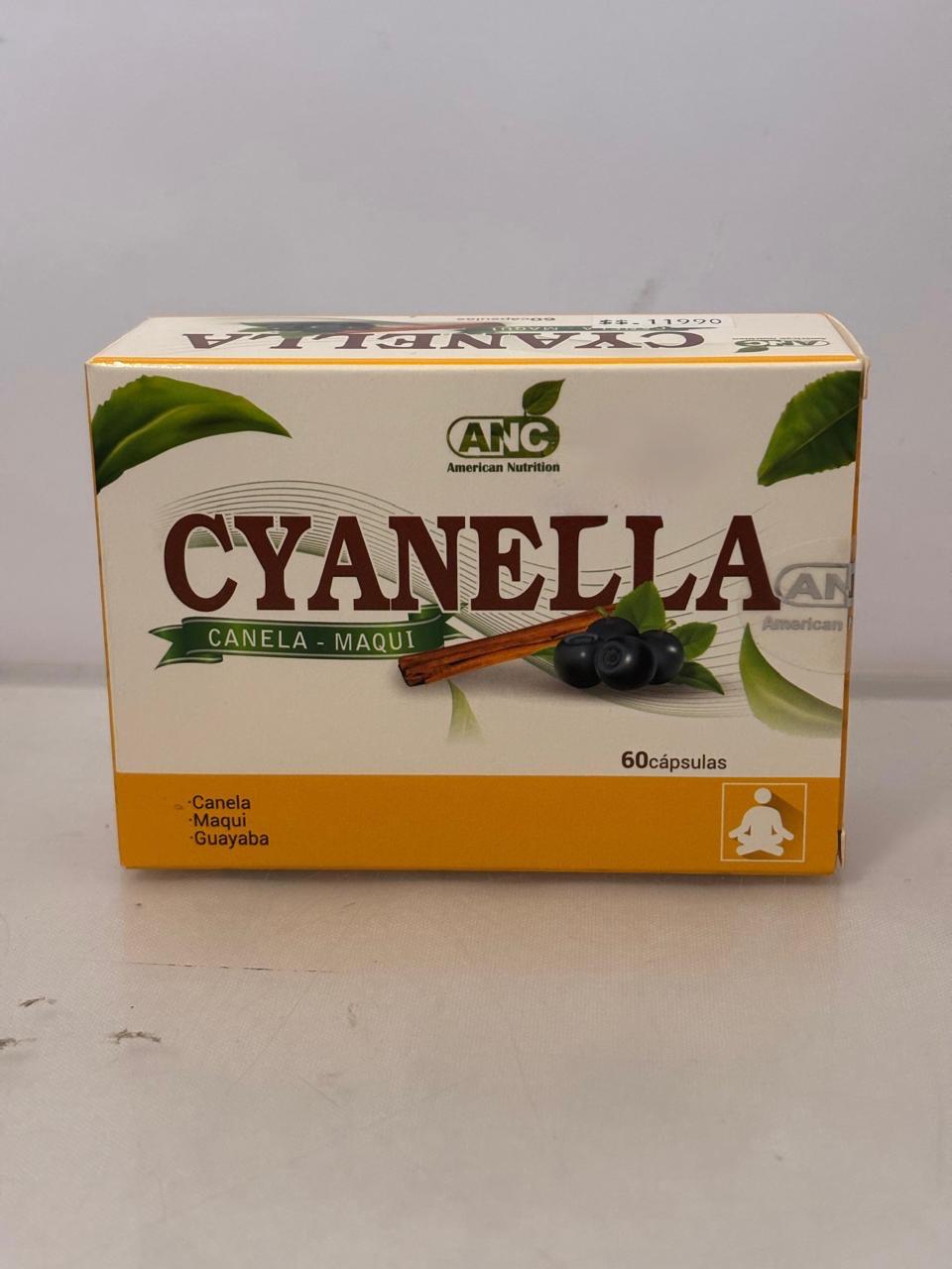 ANC SUP CYANELLA CANELA-MAQUI 60 CAPSULAS