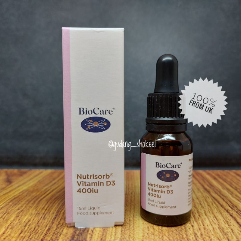 BIO CARE NUTRISORB VITAMINA D3 400IU 15ML