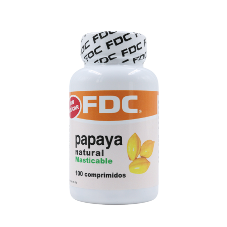 FDC PAPAYA X 100 COMPRIMIDOS