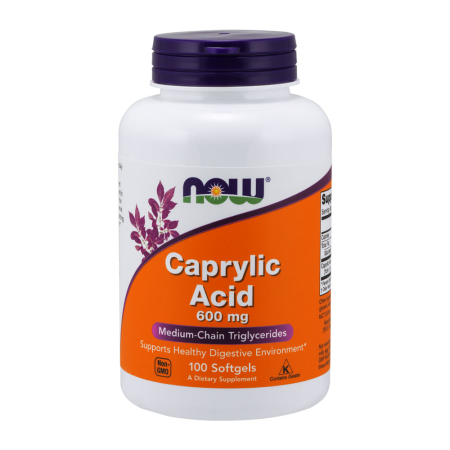 NOW ACIDO CAPRILICO 600 MG