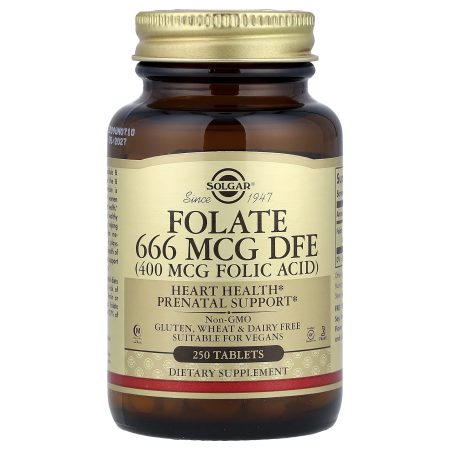 FOLATE 666 MCG SOLGAR