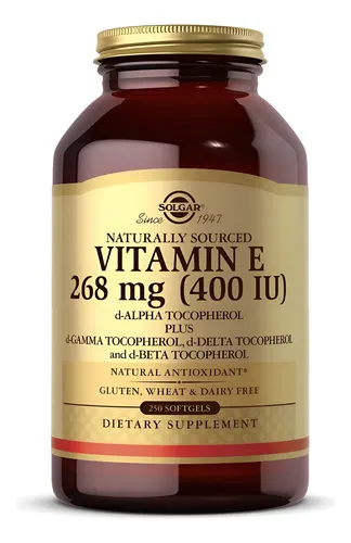 VITAMIN E 268 MG (400IU) 250 CAP SOLGAR