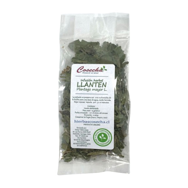 TE COSECHA ORGANICOS LLANTEN X10BOLSAS