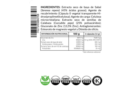 TOUCH S-PTO + ZINC X 60 CAP