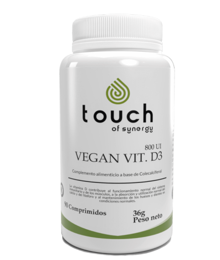 TOUCH VEGAN VIT D3 800 UI X 90 TAB