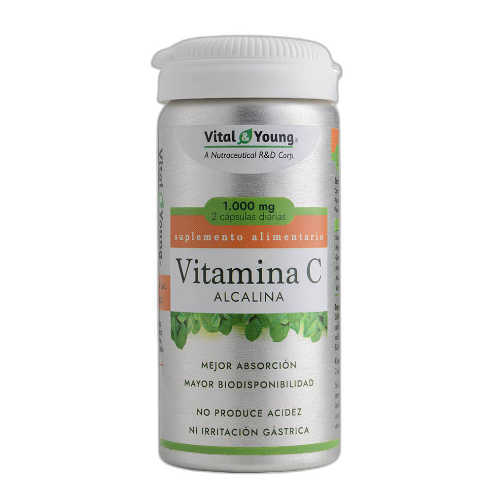 VIT C ALCALINA CON ZINC X 60 CAPS