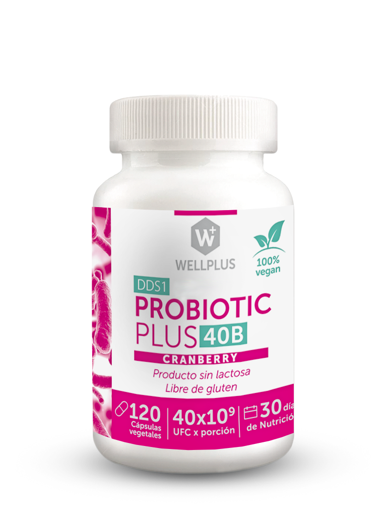 PROBIOTIC 40B CRANBERRY 120 CAP WELLPLUSPT