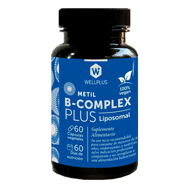 VITAMINA B-COMPLEX LIPOSOMAL 60 CAP WELLPLUS